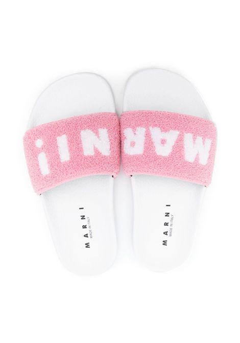 Ciabatta con logo MARNI KIDS | 795996